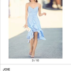 NWT Joie French Chambray Low High Dress